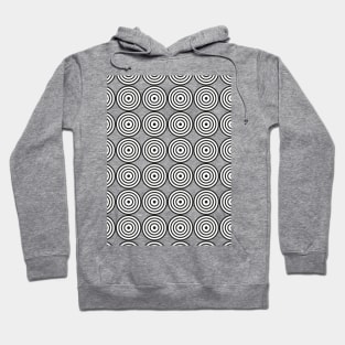 Abstract Circle Pattern Hoodie